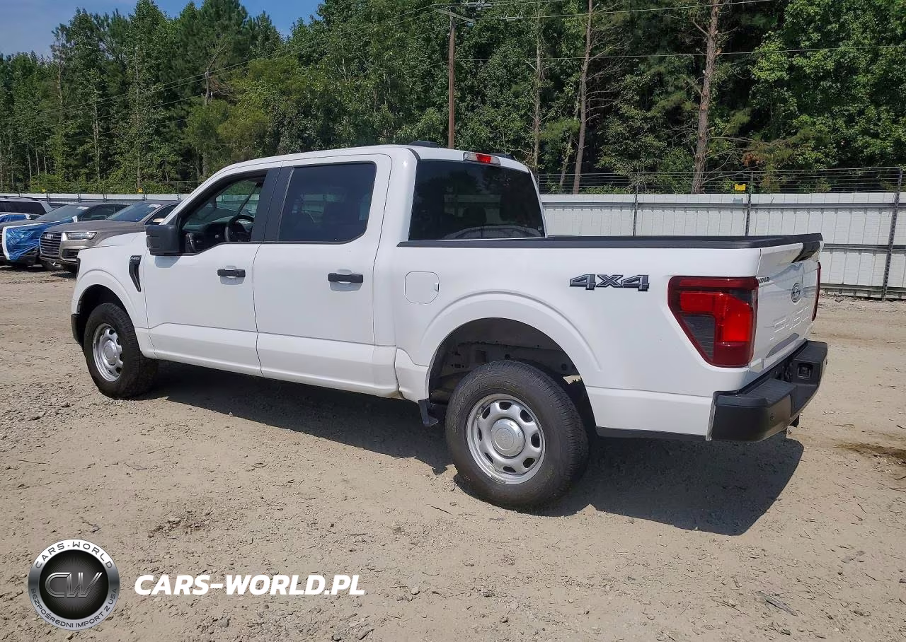 2024 Ford F150 4Wd V6 Crew Cab 3.5L Xl VIN:1FTFW1L81RKF24579 - 2