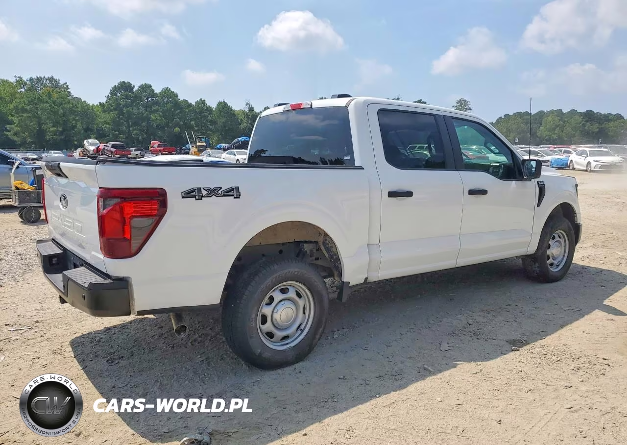 2024 Ford F150 4Wd V6 Crew Cab 3.5L Xl VIN:1FTFW1L81RKF24579 - 3