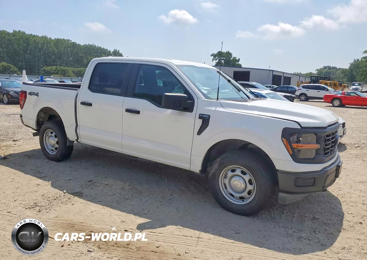 2024 Ford F150 4Wd V6 Crew Cab 3.5L Xl VIN:1FTFW1L81RKF24579 - 4