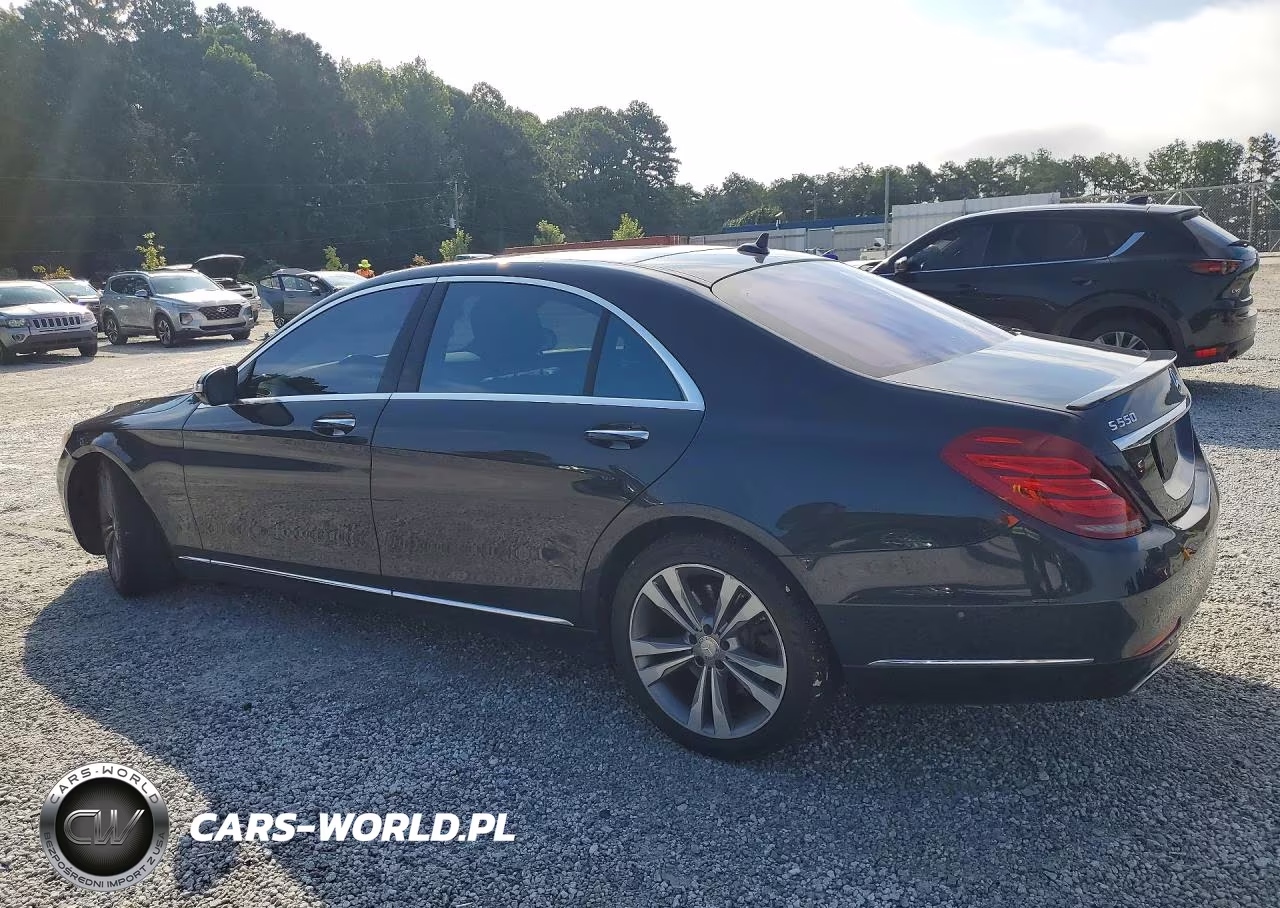 2015 Mercedes-Benz S 550 VIN:WDDUG8CBXFA167855 - 2
