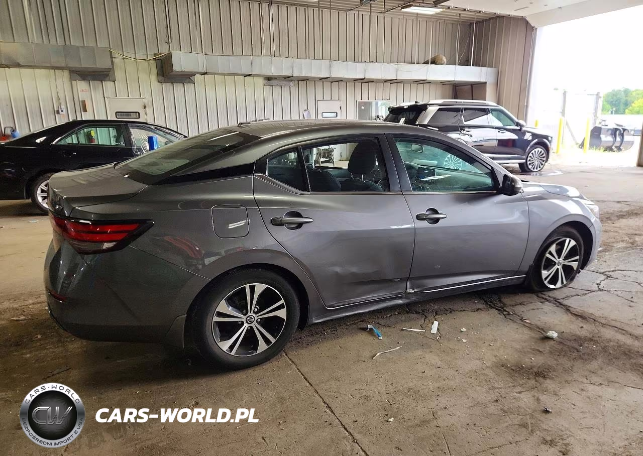2022 Nissan Sentra Sv VIN:3N1AB8CV2NY206327 - 3