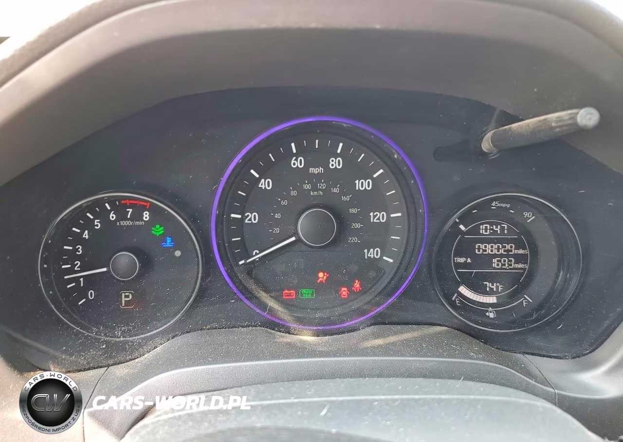 2016 Honda Hr-V Ex VIN:3CZRU6H5XGM735245 - 9