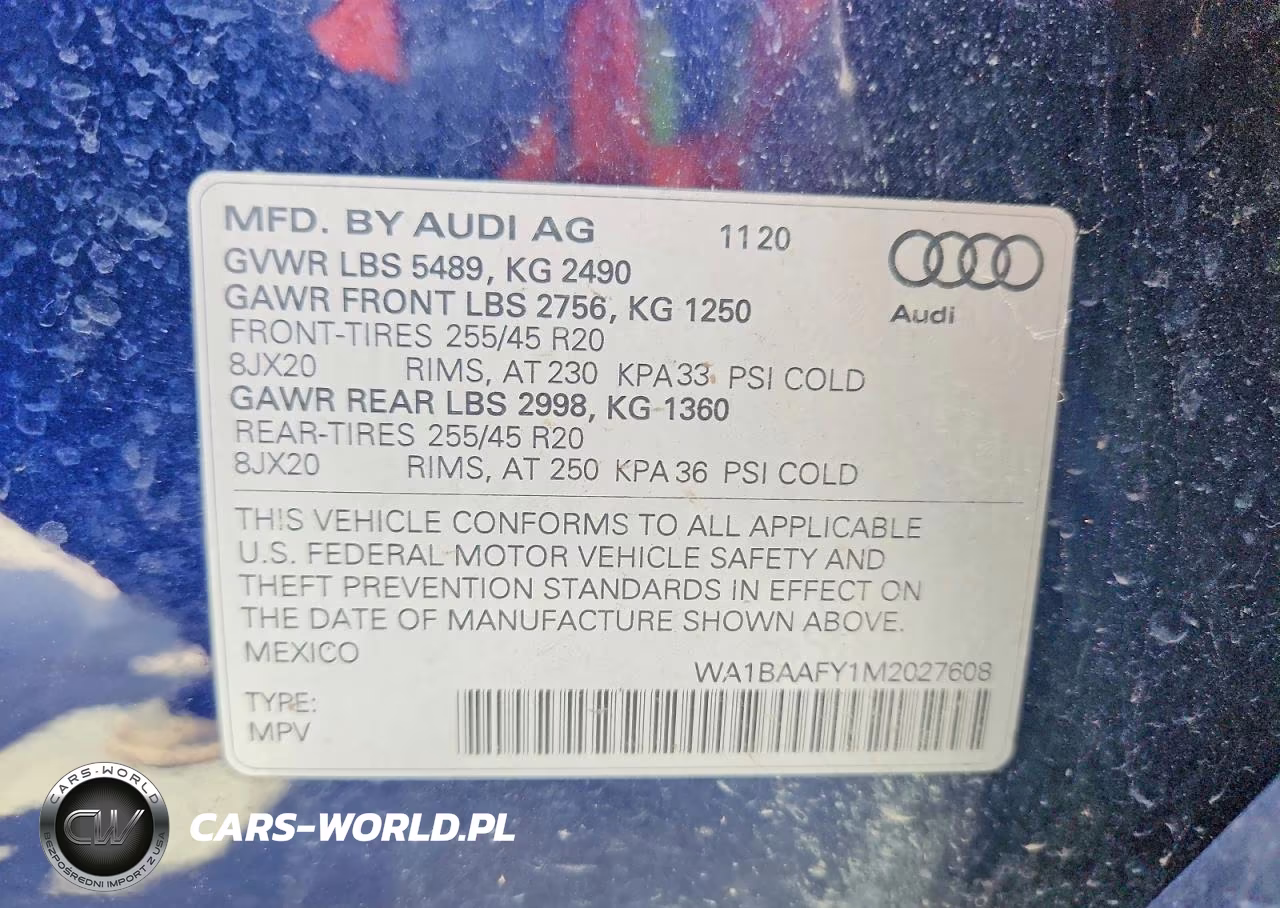 2021 Audi Q5 Premium Plus VIN:WA1BAAFY1M2027608 - 14