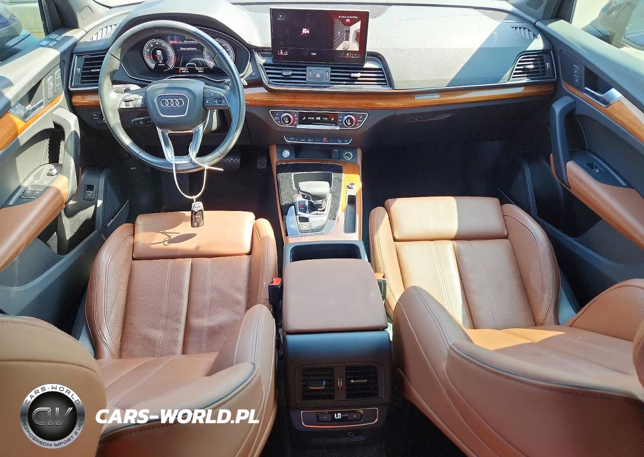 2021 Audi Q5 Premium Plus VIN:WA1BAAFY1M2027608 - 8