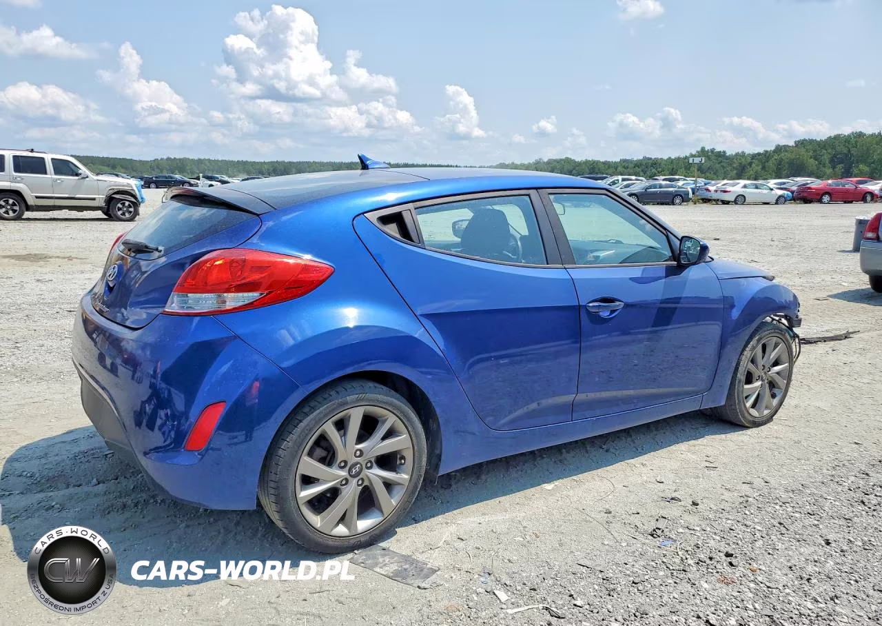 2017 Hyundai Veloster Base VIN:KMHTC6ADXHU310293 - 3