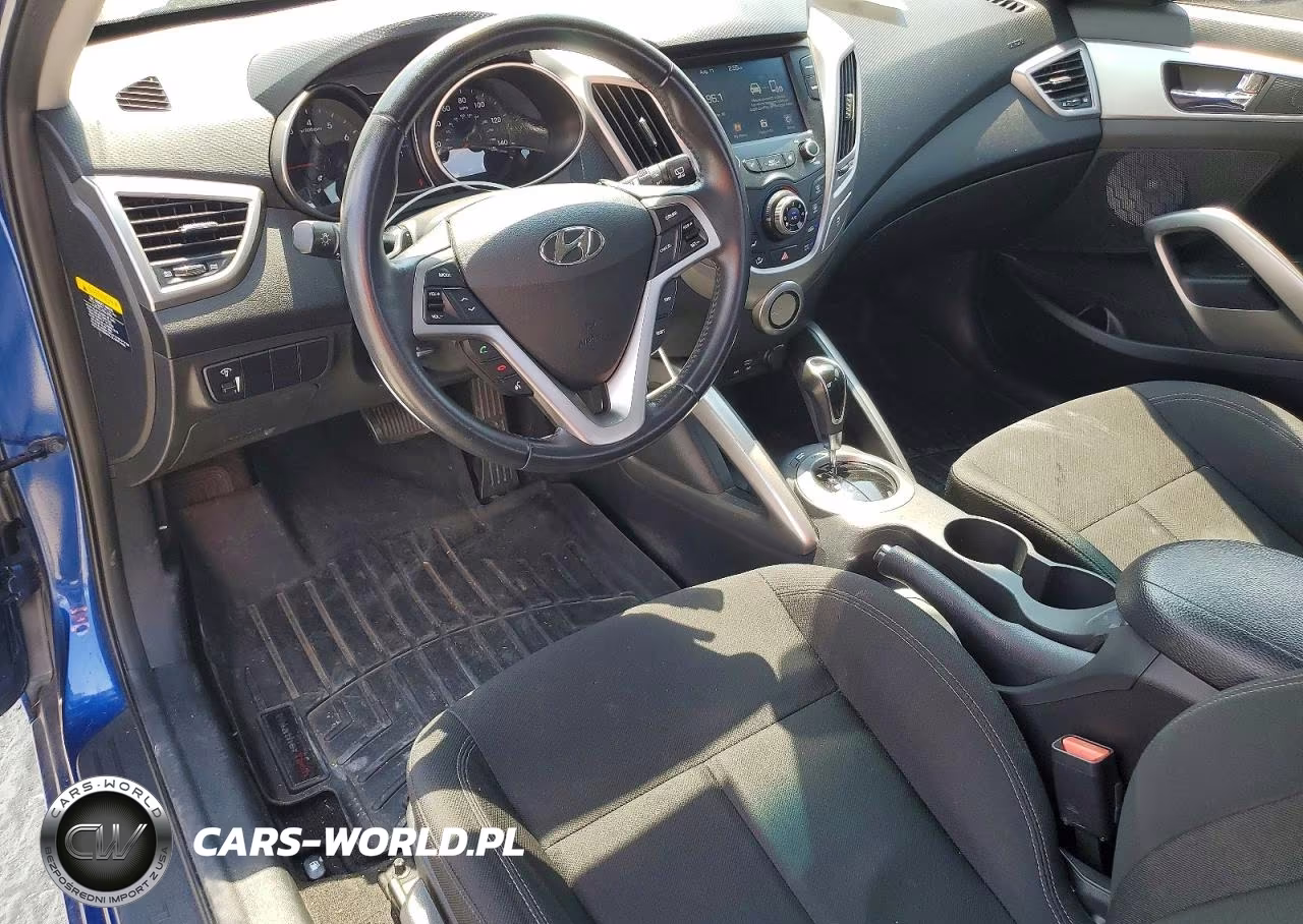 2017 Hyundai Veloster Base VIN:KMHTC6ADXHU310293 - 8
