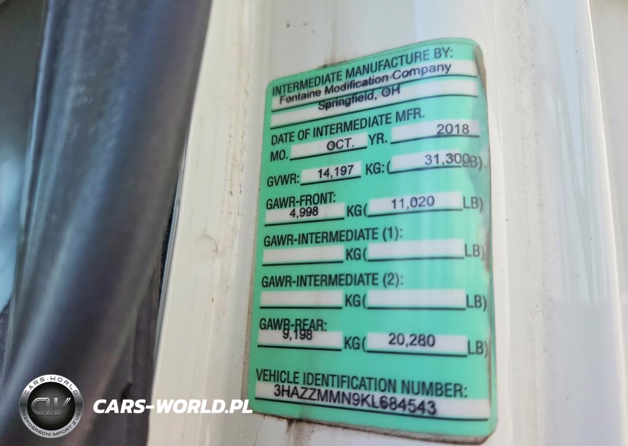 2019 International 7300 Recycling Truck VIN:3HAZZMMN9KL684543 - 12