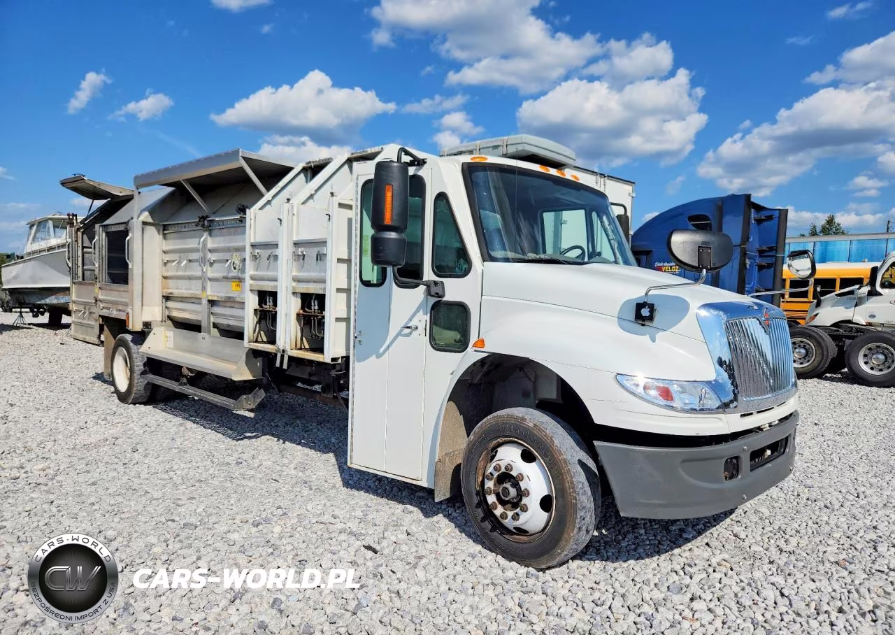 2019 International 7300 Recycling Truck VIN:3HAZZMMN9KL684543 - 4