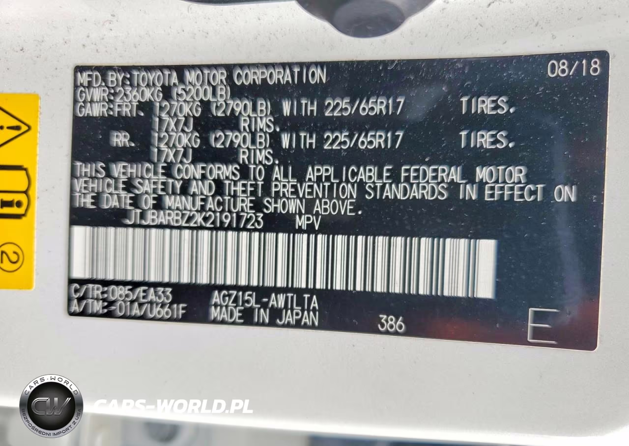 2019 Lexus Nx 300 Base VIN:JTJBARBZ2K2191723 - 12