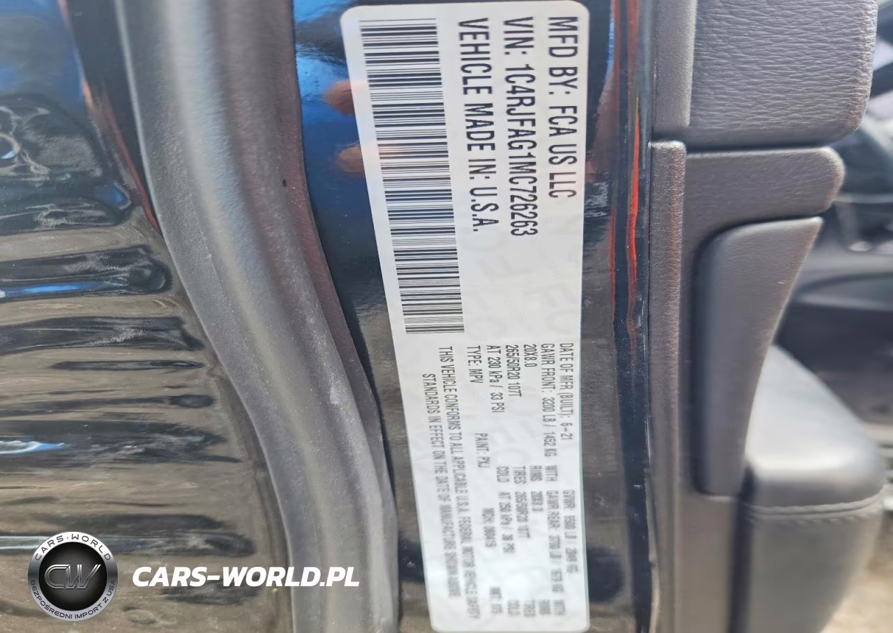 2021 Jeep Grand Cherokee Laredo VIN:1C4RJFAG1MC726263 - 13