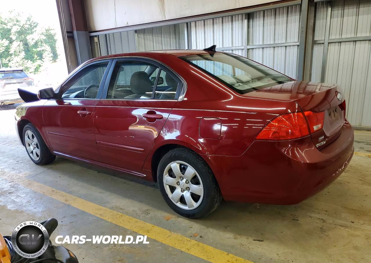 2009 Kia Optima Lx VIN:KNAGE228895315589 - 2