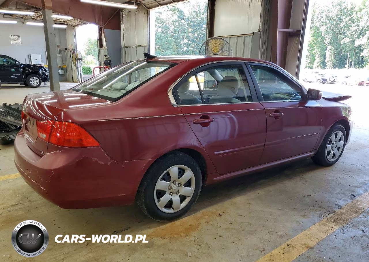 2009 Kia Optima Lx VIN:KNAGE228895315589 - 3