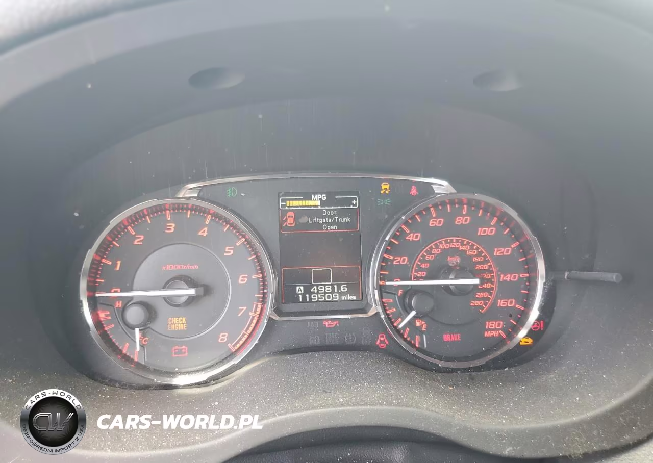 2016 Subaru Wrx Premium VIN:JF1VA1E6XG9810642 - 9