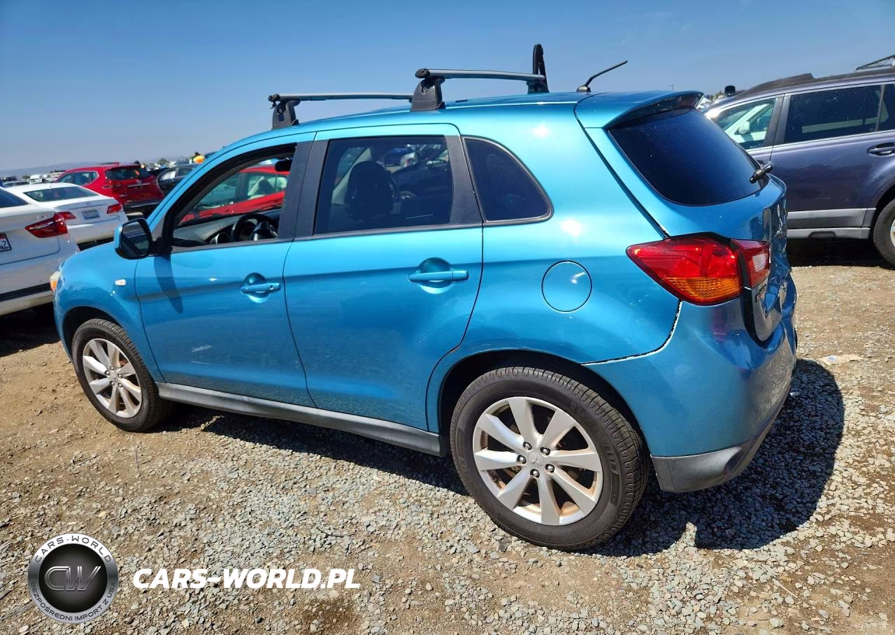 2013 Mitsubishi Outlander Sport Es VIN:4A4AP3AUXDE003749 - 2