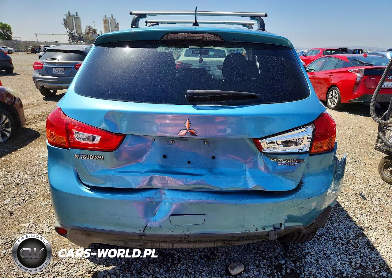 2013 Mitsubishi Outlander Sport Es VIN:4A4AP3AUXDE003749 - 6