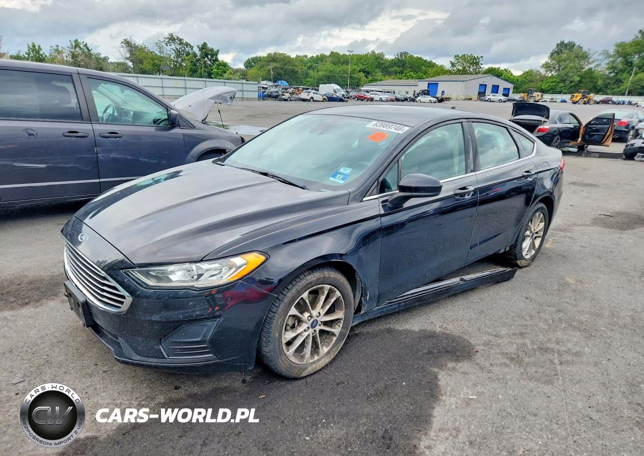 2020 Ford Fusion Se VIN:3FA6P0HD9LR142659 - 1
