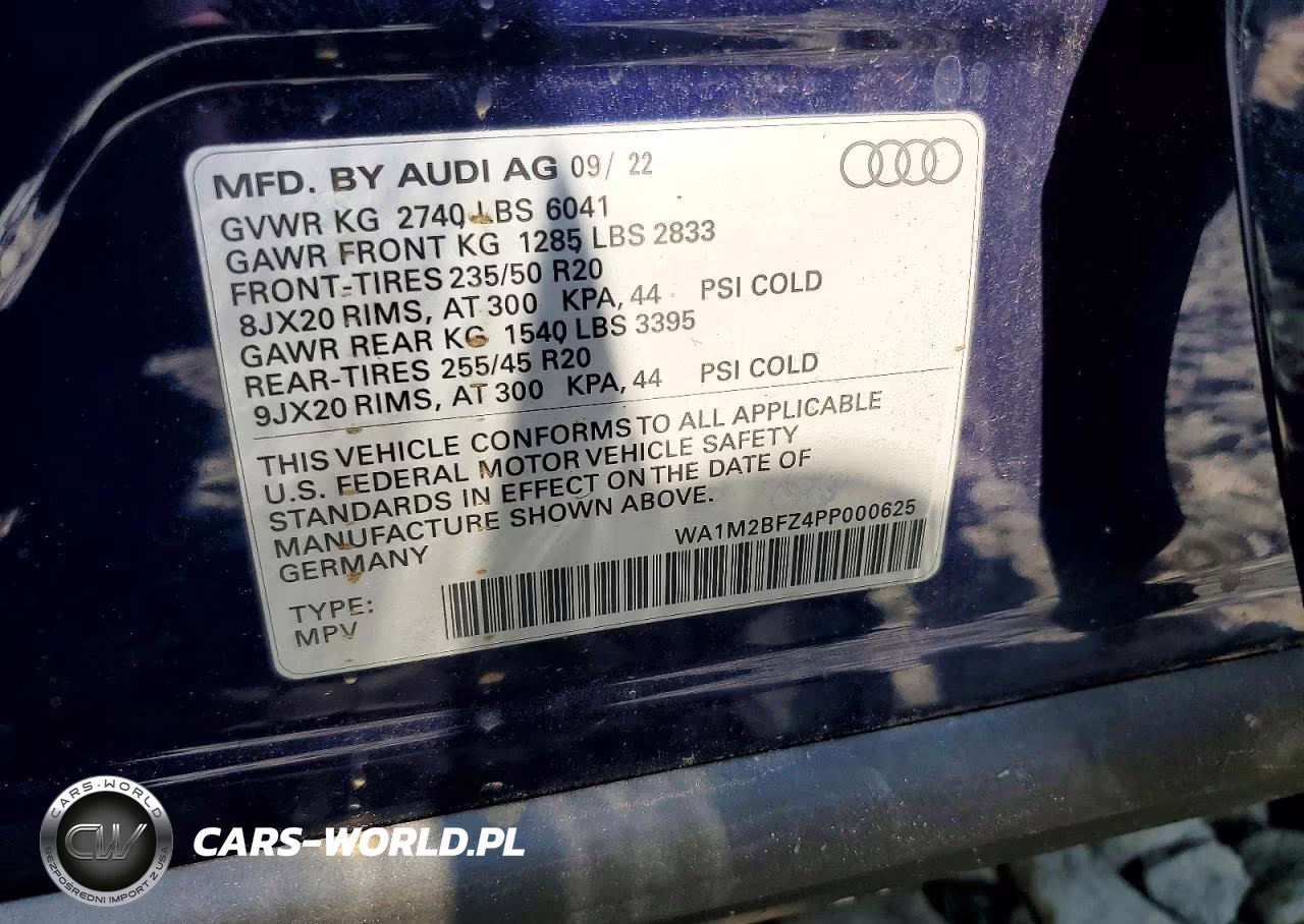 2023 Audi Q4 E-Tron Prestige VIN:WA1M2BFZ4PP000625 - 13
