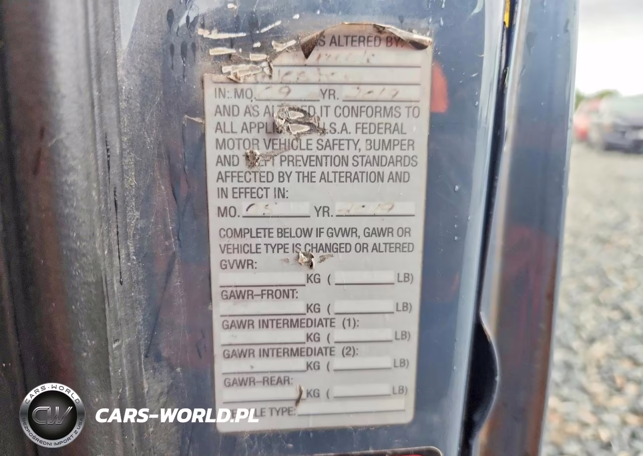 2019 Mercedes-Benz Sprinter 2500-3500 VIN:WD4PF1CD0KP133049 - 13