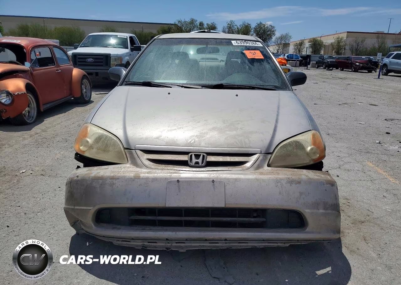 2002 Honda Civic Lx VIN:1HGEM22592L027912 - 5
