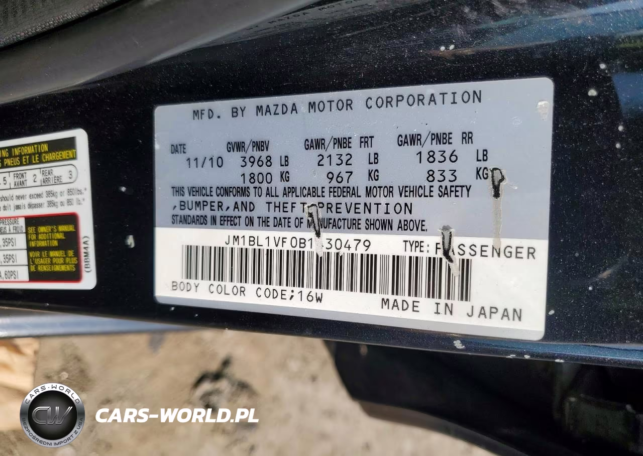 2011 Mazda 3 I VIN:JM1BL1VF0B1430479 - 12
