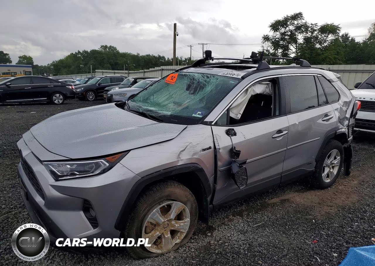 2019 Toyota Rav4 Hybrid Xle VIN:2T3RWRFV5KW039937 - 1