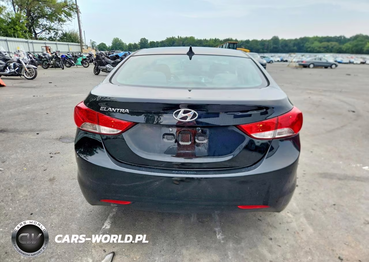 2013 Hyundai Elantra Gls VIN:5NPDH4AE3DH337363 - 6