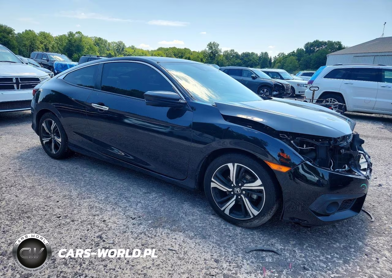 2018 Honda Civic Touring VIN:2HGFC3B93JH356018 - 4