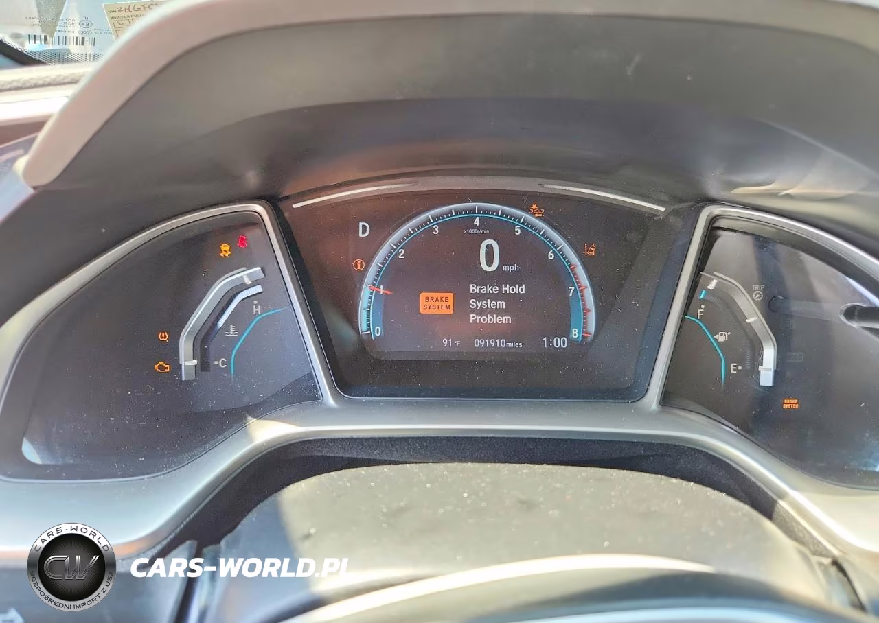 2018 Honda Civic Touring VIN:2HGFC3B93JH356018 - 9