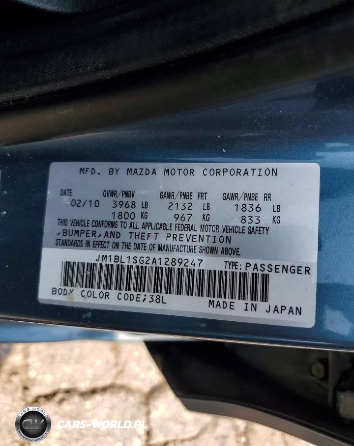 2010 Mazda 3 I VIN:JM1BL1SG2A1289247 - 12