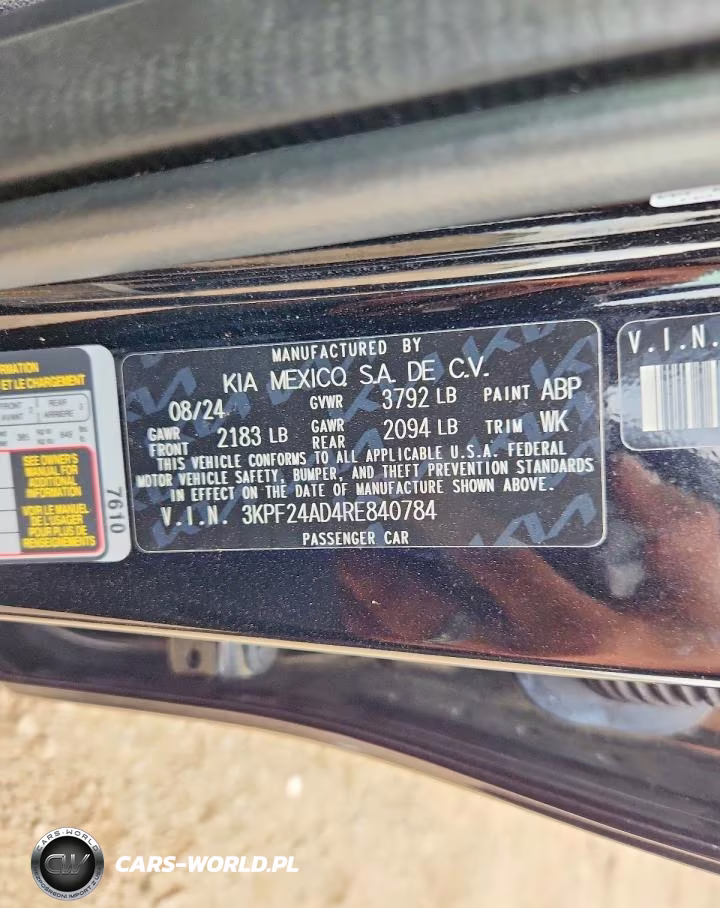 2024 Kia Forte Lxs VIN:3KPF24AD4RE840784 - 13