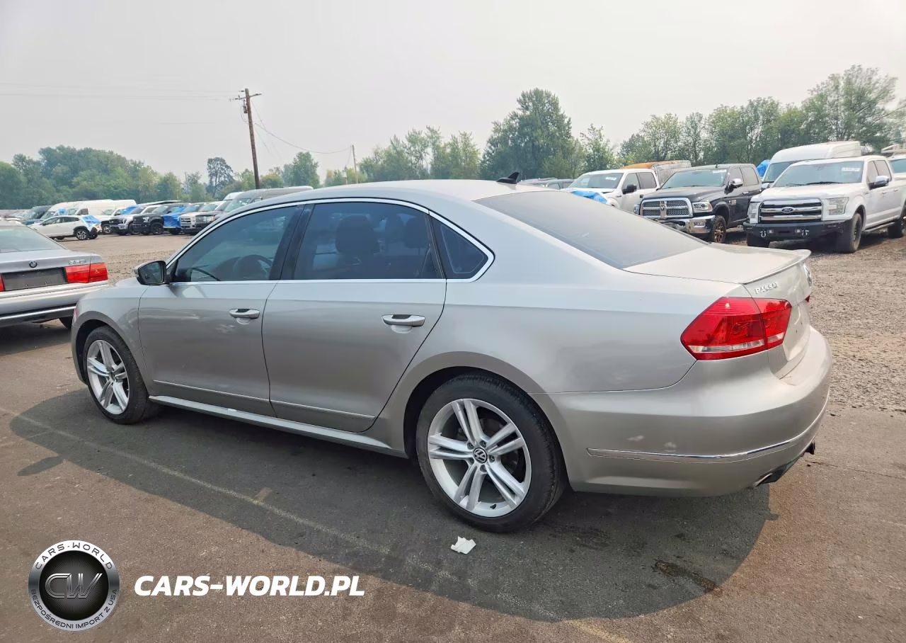 2014 Volkswagen Passat Sel VIN:1VWCN7A3XEC046695 - 2