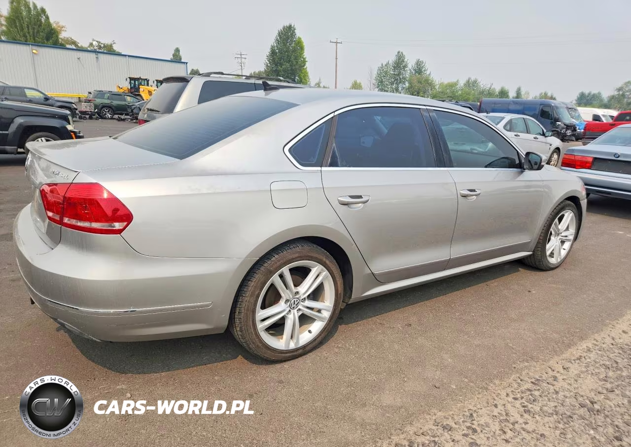 2014 Volkswagen Passat Sel VIN:1VWCN7A3XEC046695 - 3