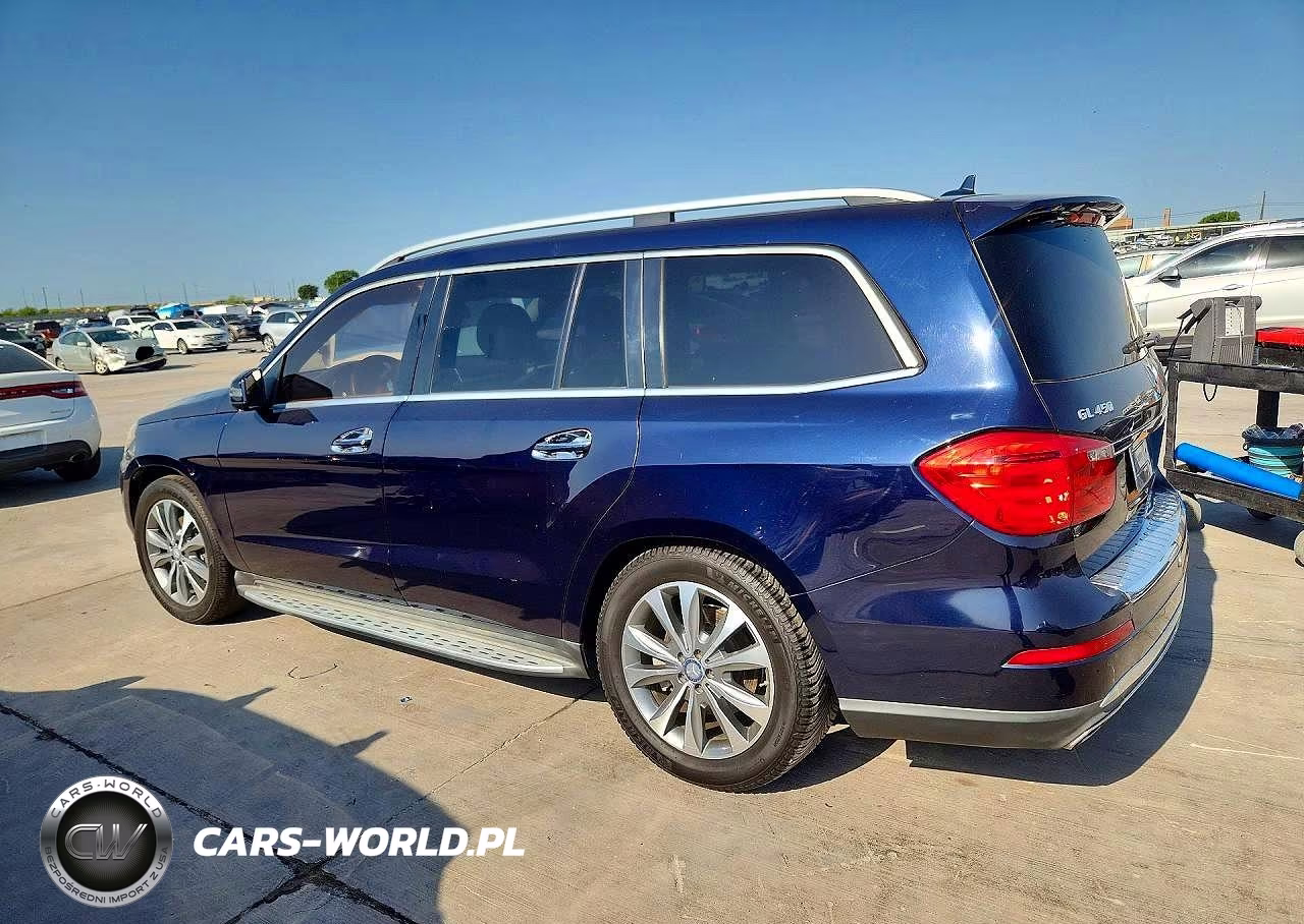 2015 Mercedes-Benz Gl 450 4Matic VIN:4JGDF6EE7FA449245 - 2