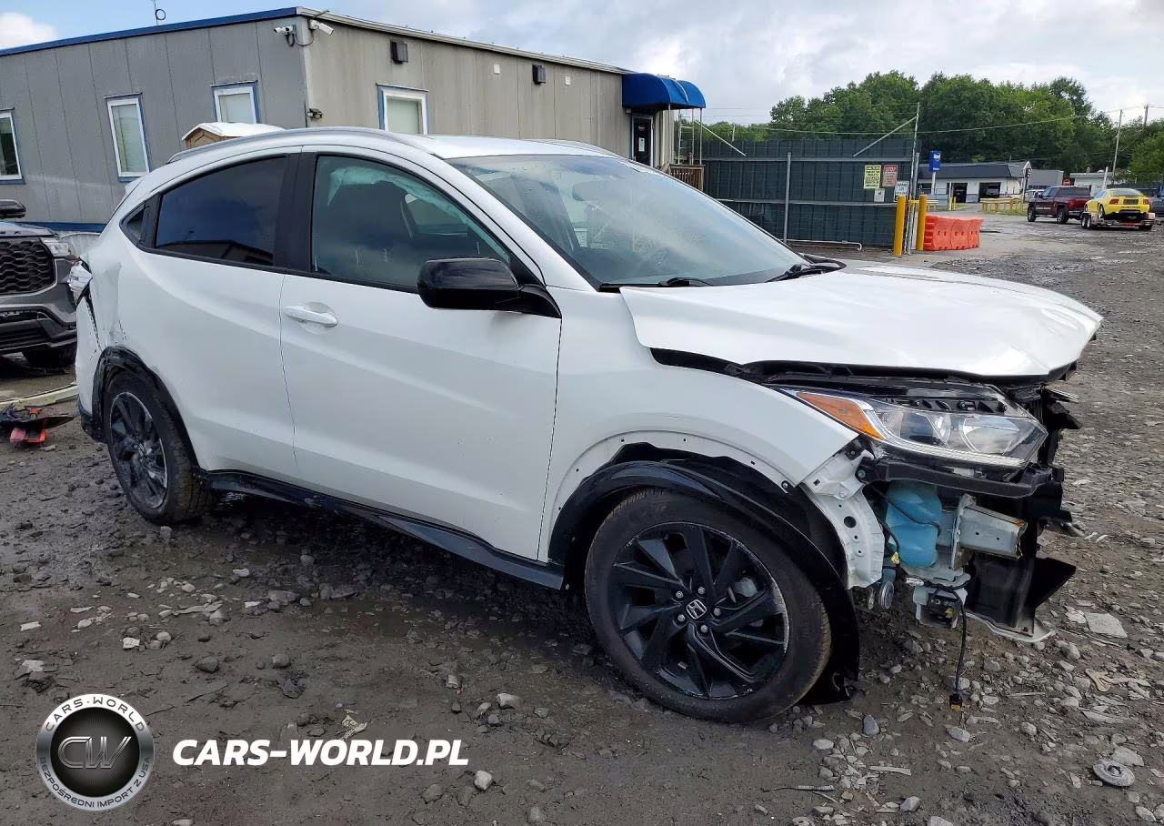 2021 Honda Hr-V Sport VIN:3CZRU6H15MM748025 - 4