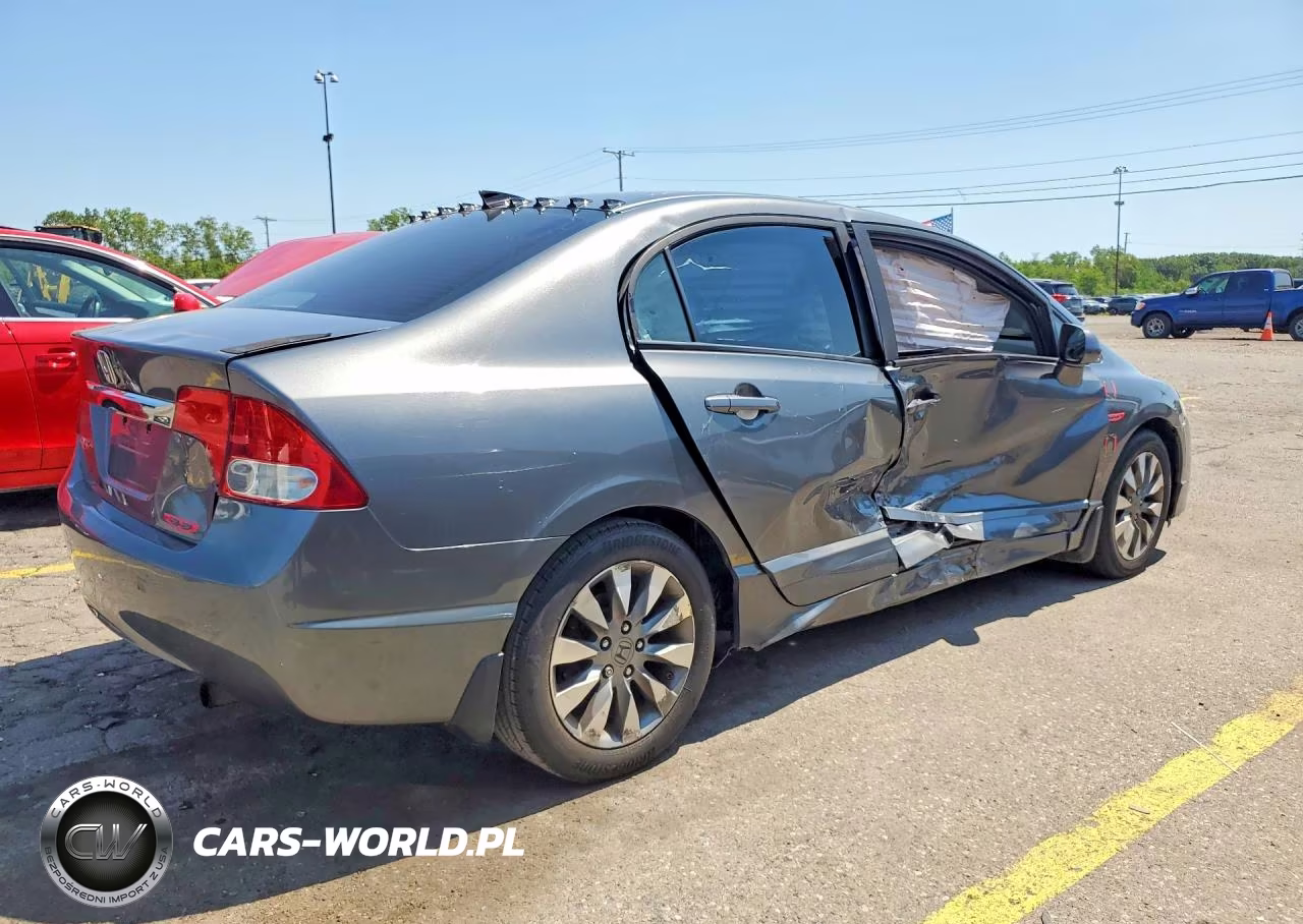 2009 Honda Civic Ex VIN:1HGFA16819L017512 - 3