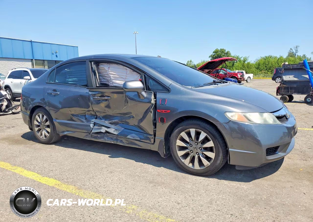 2009 Honda Civic Ex VIN:1HGFA16819L017512 - 4