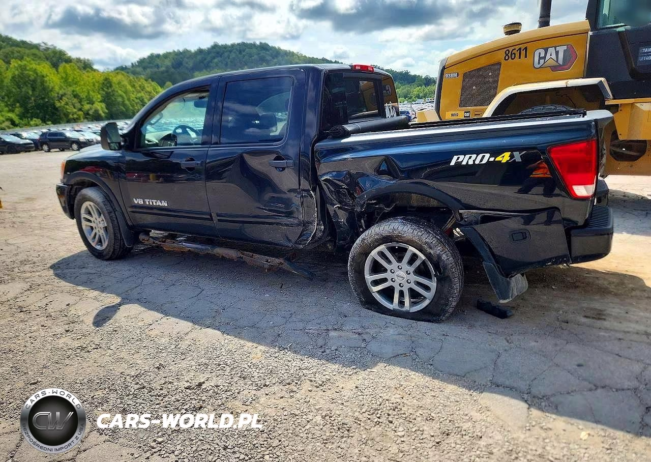 2014 Nissan Titan Sv VIN:1N6AA0EC0EN501188 - 2
