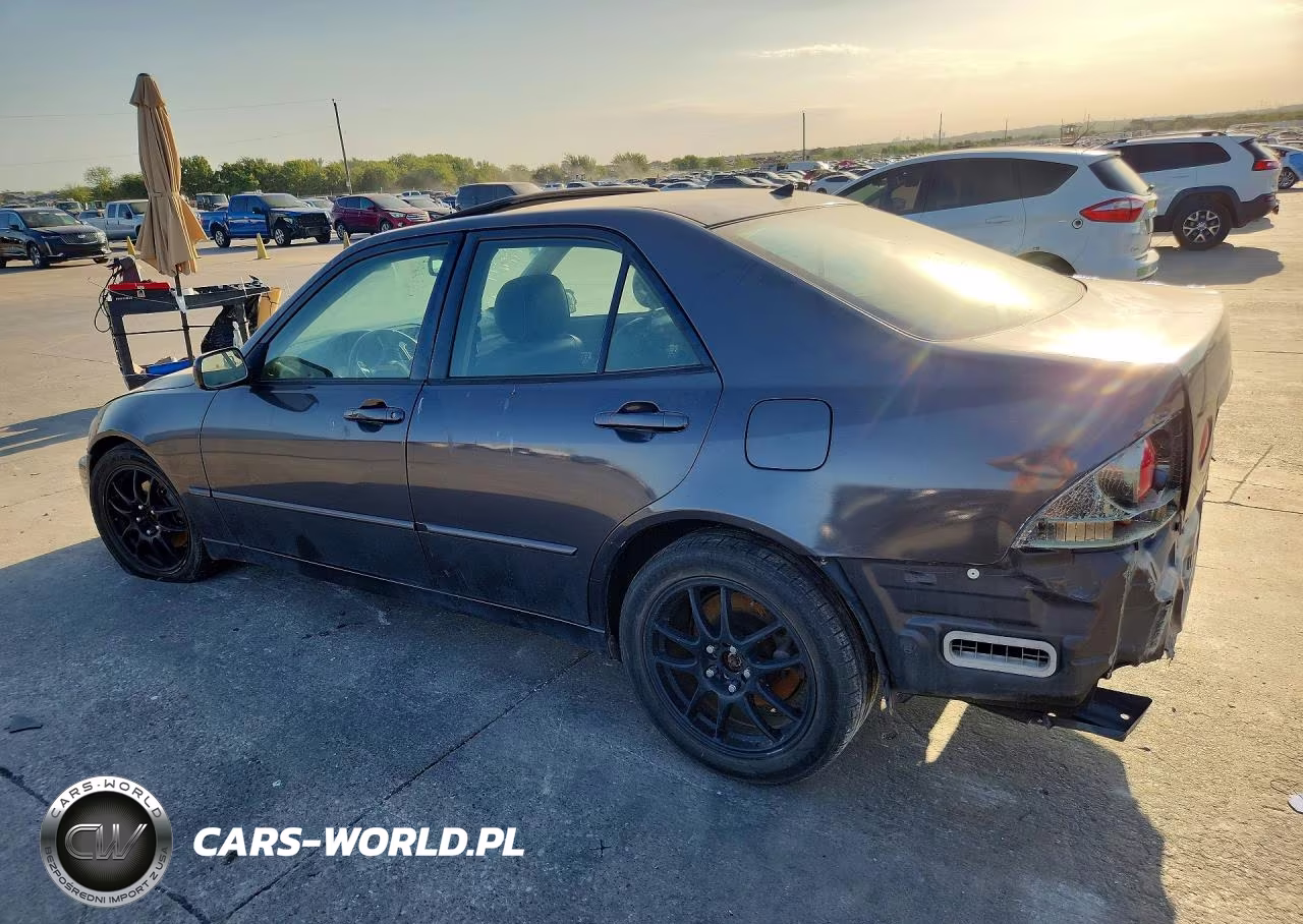 2002 Lexus Is 300 VIN:JTHBD192320062579 - 2