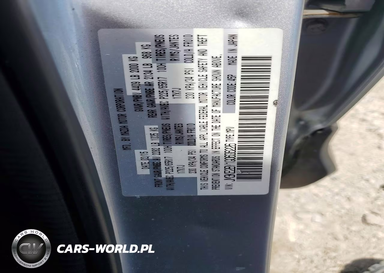 2016 Mazda Cx-5 Sport VIN:JM3KE2BY1G0636226 - 12