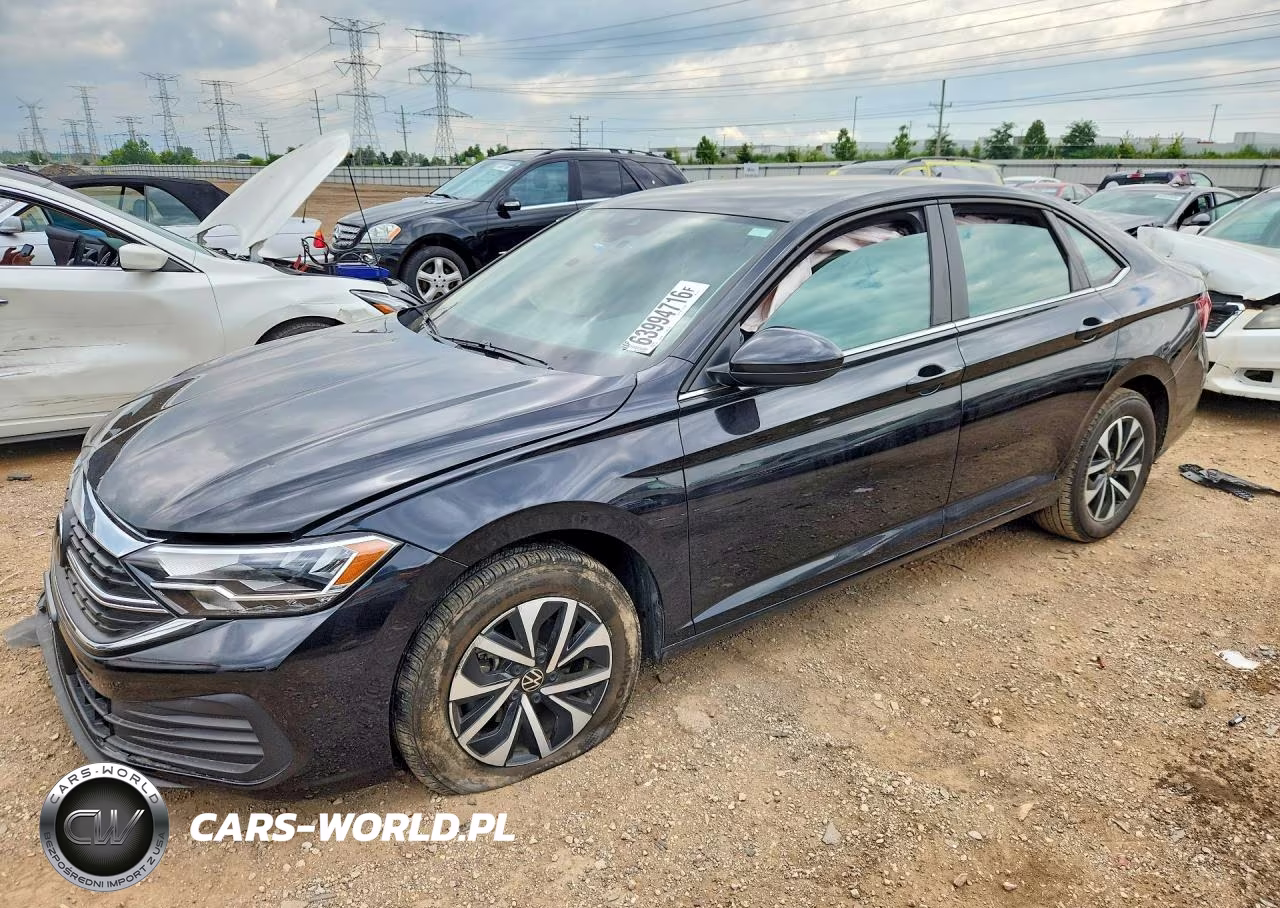 2024 Volkswagen Jetta S VIN:3VW5M7BU1RM101770 - 1