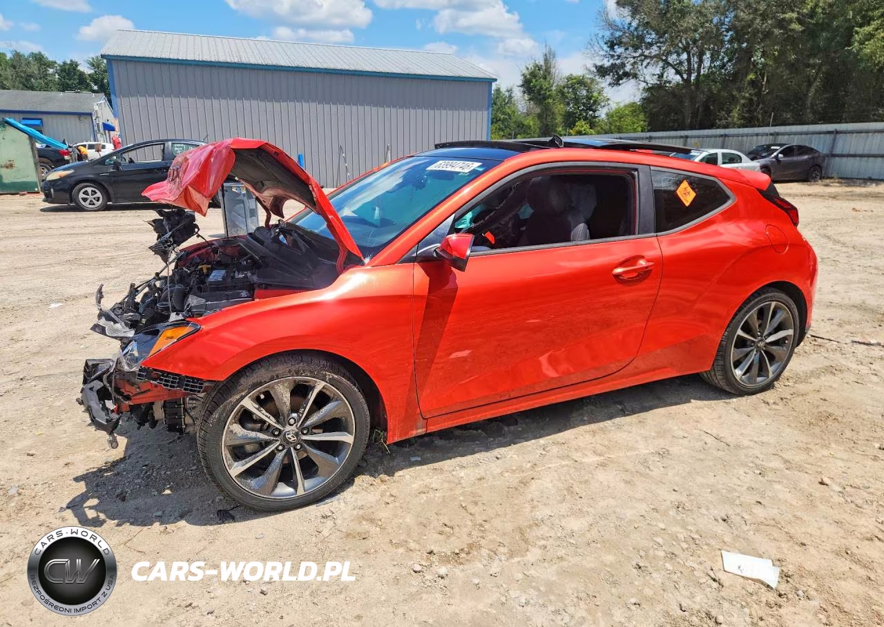 2019 Hyundai Veloster 2.0L Premium VIN:KMHTG6AF8KU008854 - 1
