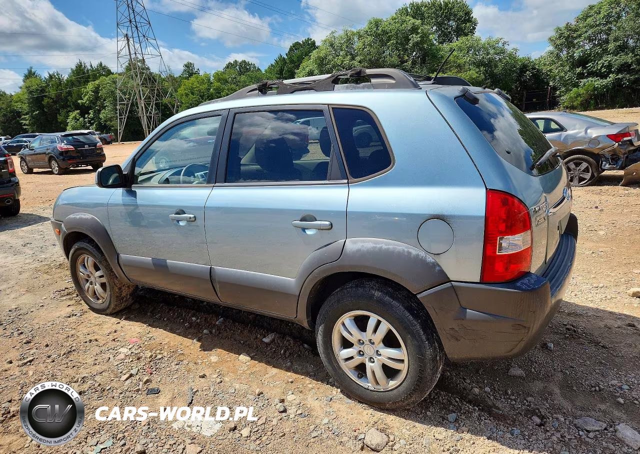 2008 Hyundai Tucson Se VIN:KM8JN12D28U895776 - 2