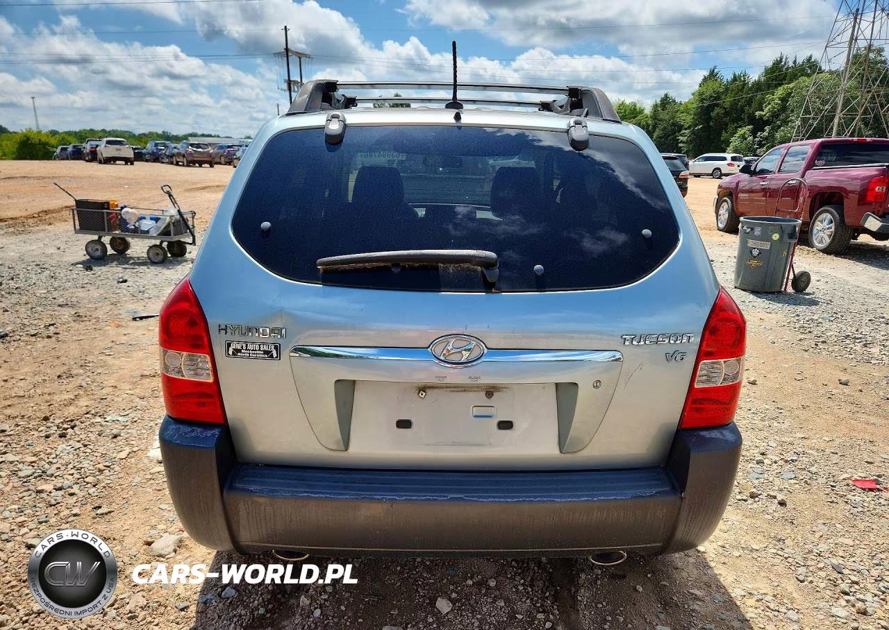 2008 Hyundai Tucson Se VIN:KM8JN12D28U895776 - 6