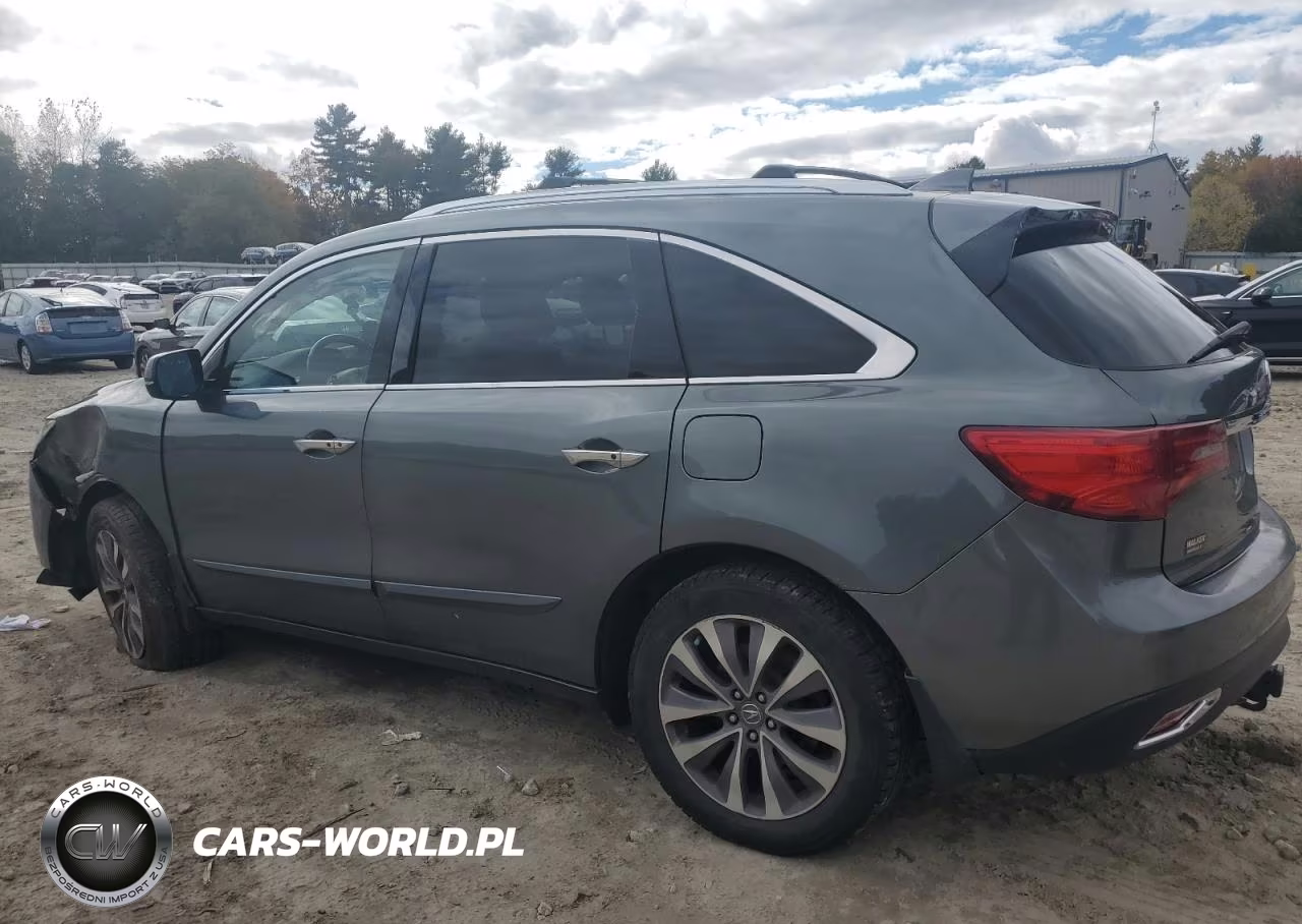 2016 Acura Mdx Technology VIN:5FRYD4H44GB025175 - 2