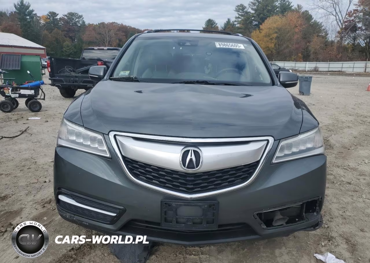 2016 Acura Mdx Technology VIN:5FRYD4H44GB025175 - 5