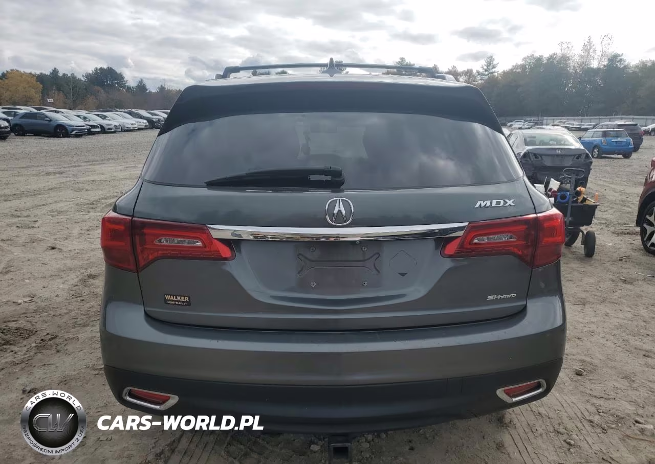2016 Acura Mdx Technology VIN:5FRYD4H44GB025175 - 6