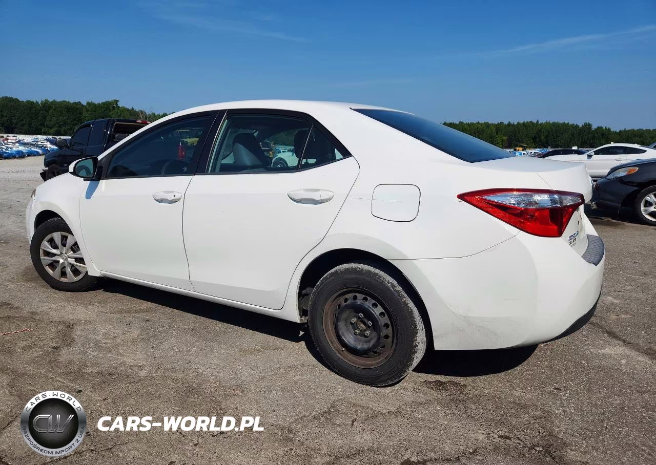 2016 Toyota Corolla L VIN:5YFBURHE2GP567814 - 2