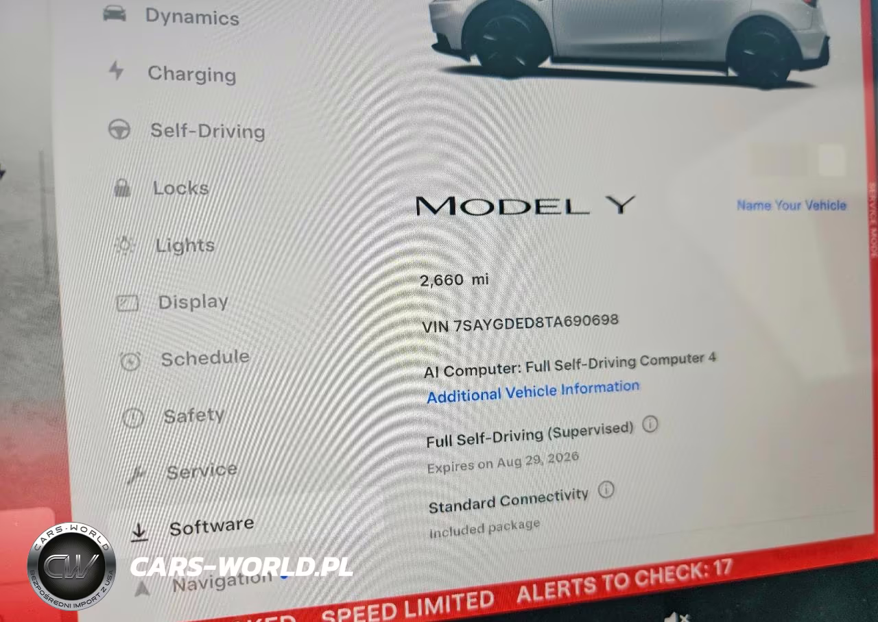 2026 Tesla Model Y VIN:7SAYGDED8TA690698 - 9