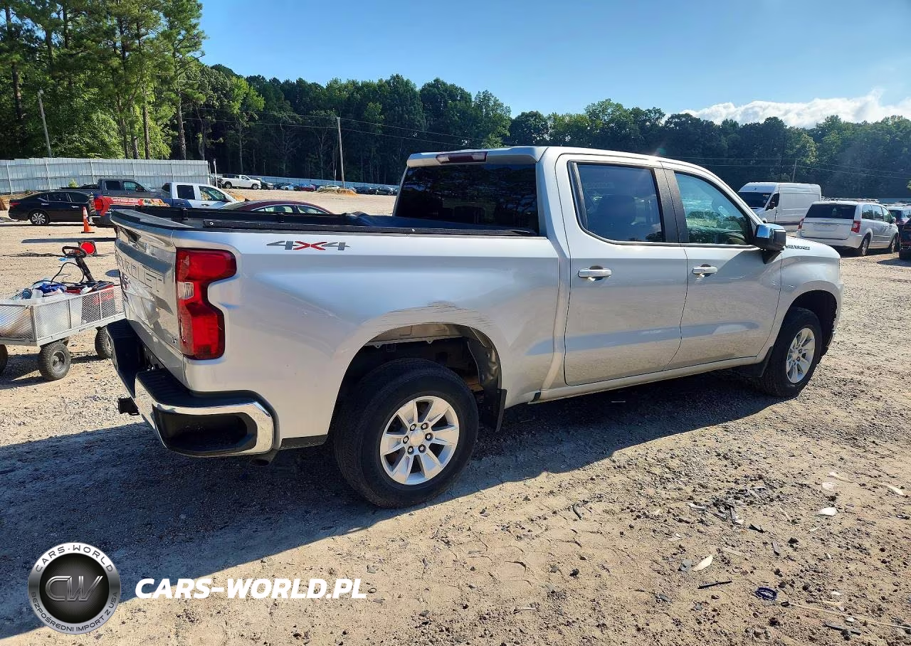 2021 Chevrolet Silverado K1500 Lt VIN:1GCPYDEK5MZ189318 - 3
