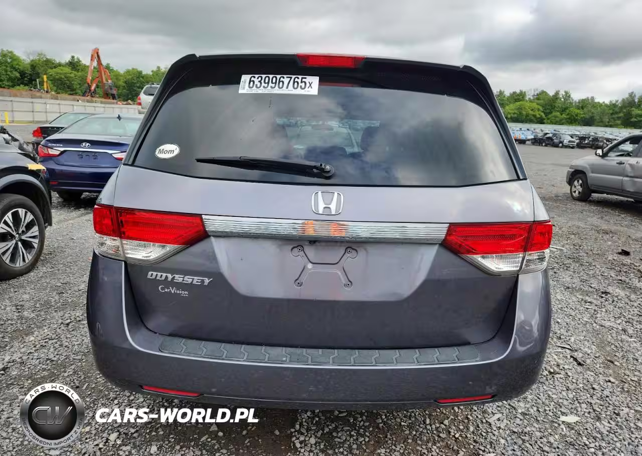 2015 Honda Odyssey Lx VIN:5FNRL5H29FB089725 - 6